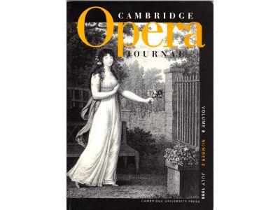 Cambridge Opera Journal, Volume 8 Nr 2 July 1996