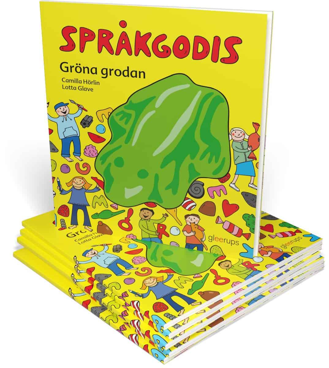 Camilla Hörlin : Språkgodis Gröna grodan Paketerbj 10 ex