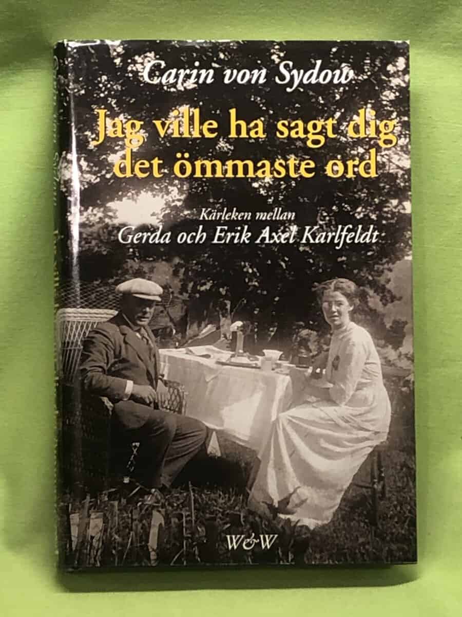 Carin von Sydow : Jag ville ha sagt dig det ömmaste ord