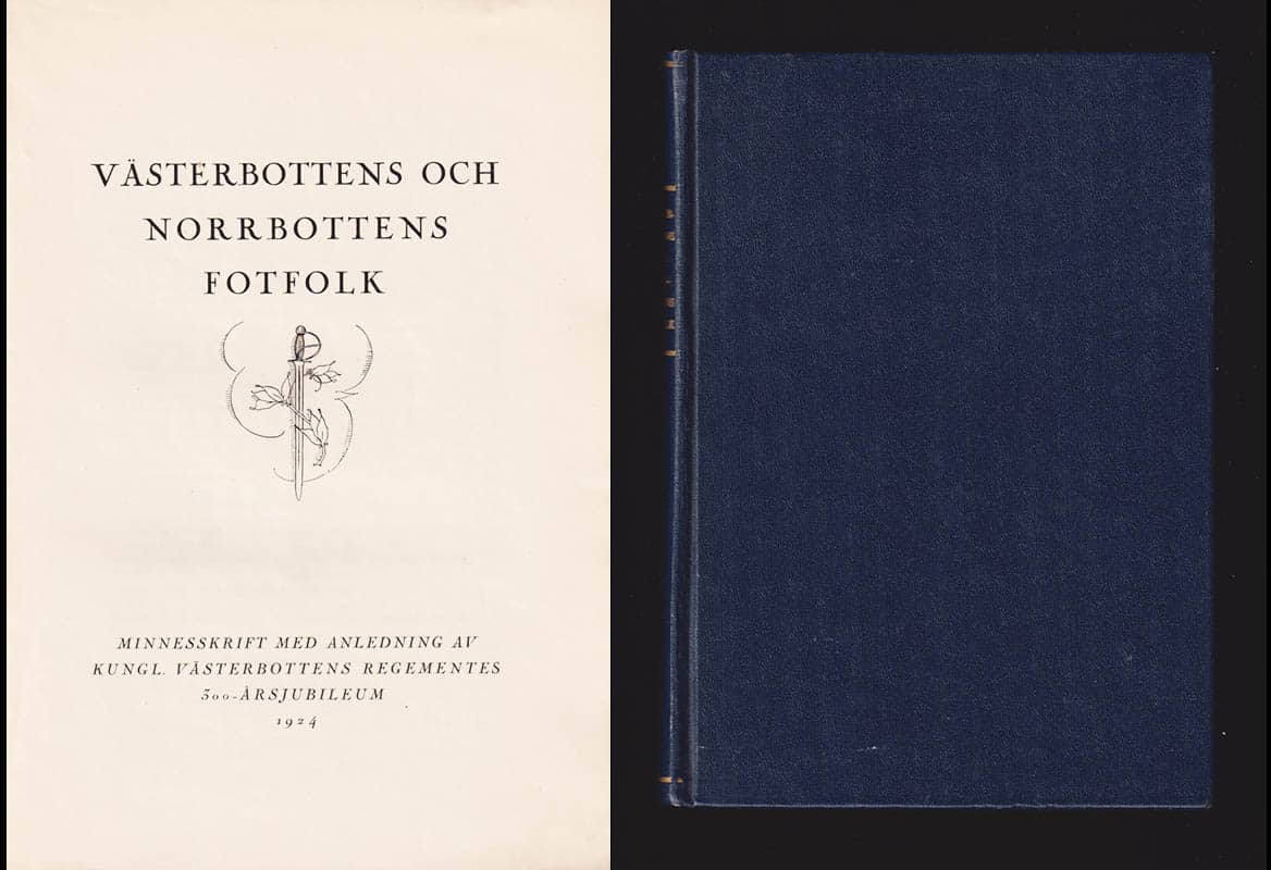 Carl Bennedich : Västerbottens och Norrbottens fotfolk