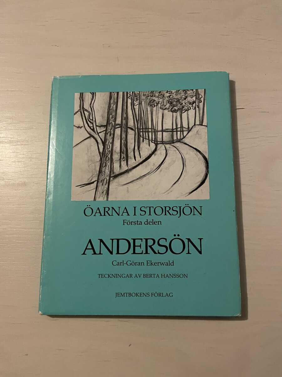 Carl-Göran Ekerwald : Öarna i Storsjön I (1) - Andersön