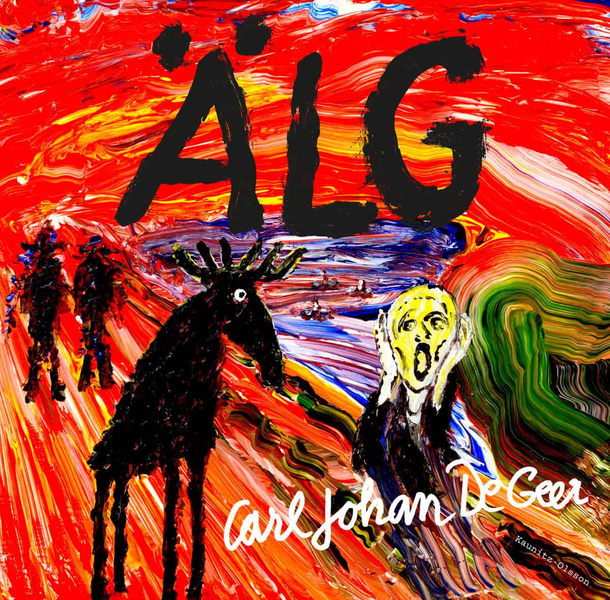 Carl Johan De Geer : Älg