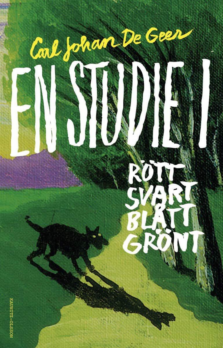 Carl Johan De Geer : En studie i rött