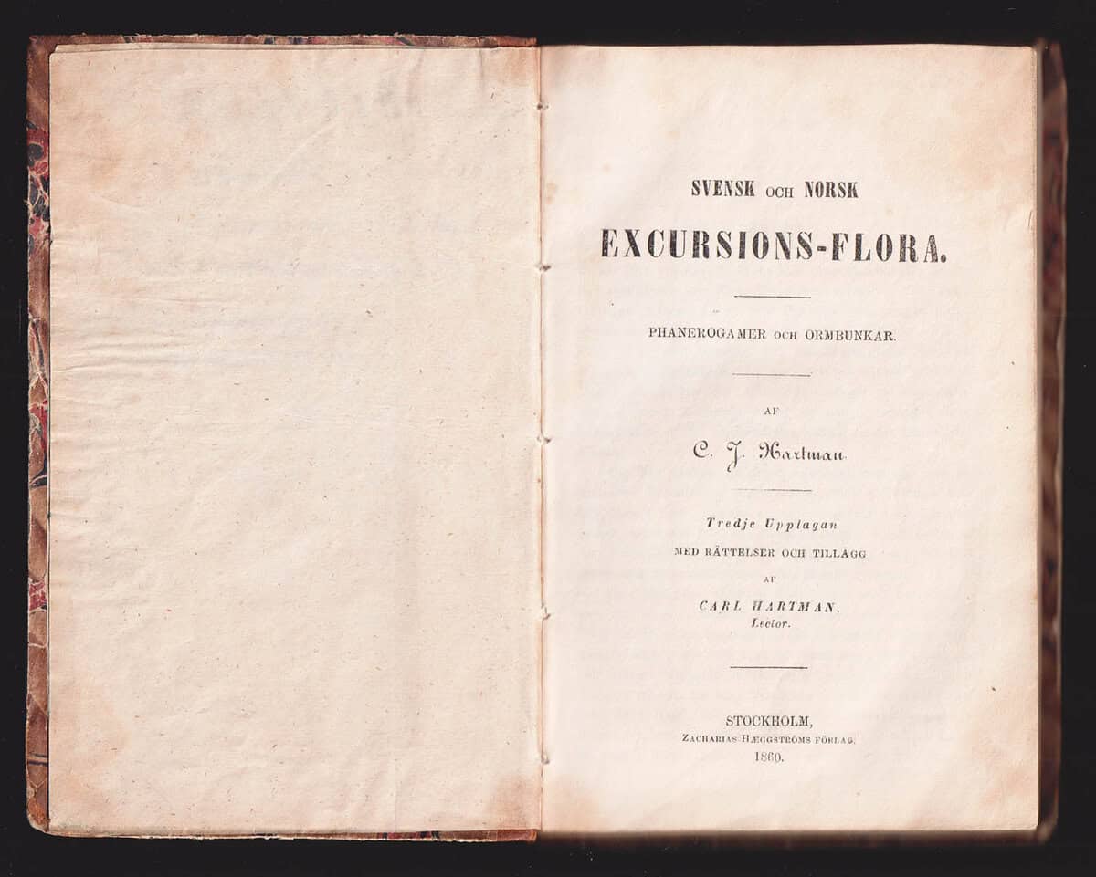 Carl Johan Hartman : Svensk och norsk excursions-flora