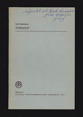 Carl Johansson : Nomadliv