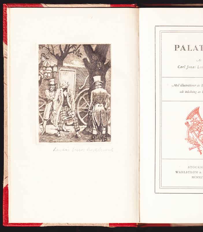 Carl Jonas Love Almquist : Palatset. Med illustrationer av Bertil Bull Hedlund och inledning av Knut Jaensson
