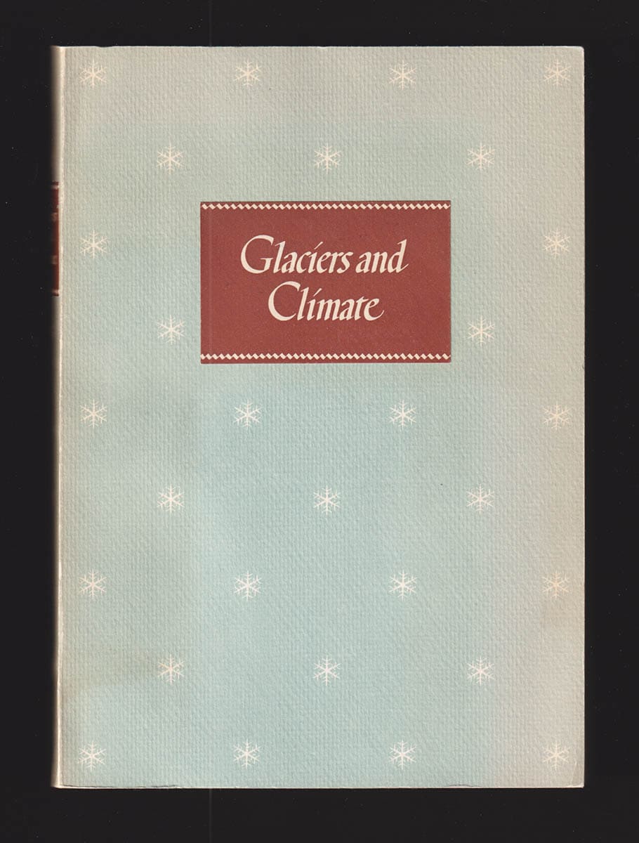 Carl M:son Mannerfelt : Glaciers and climate
