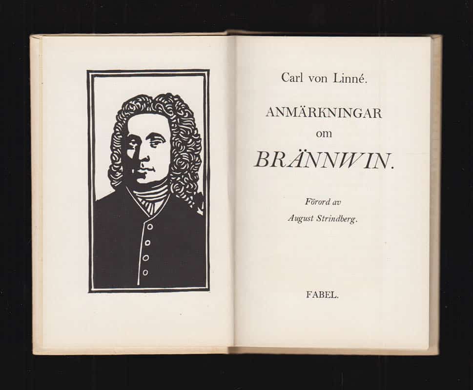 Carl von Linné : Amärkningar om brännvin