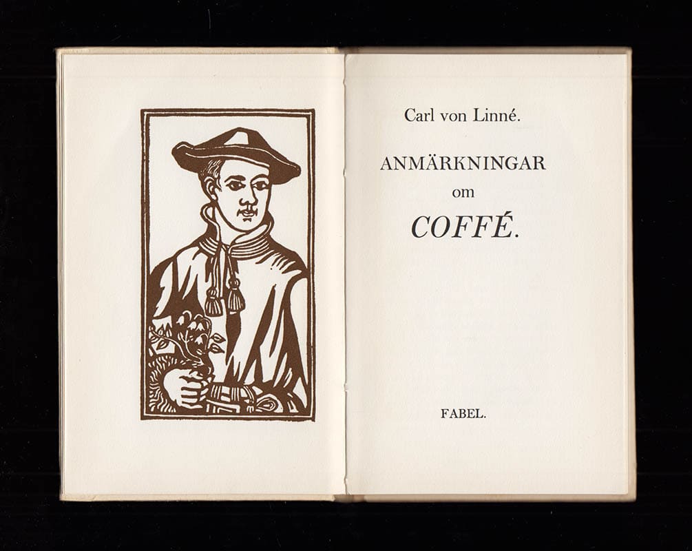 Carl von Linné : Anmärkningar om coffé