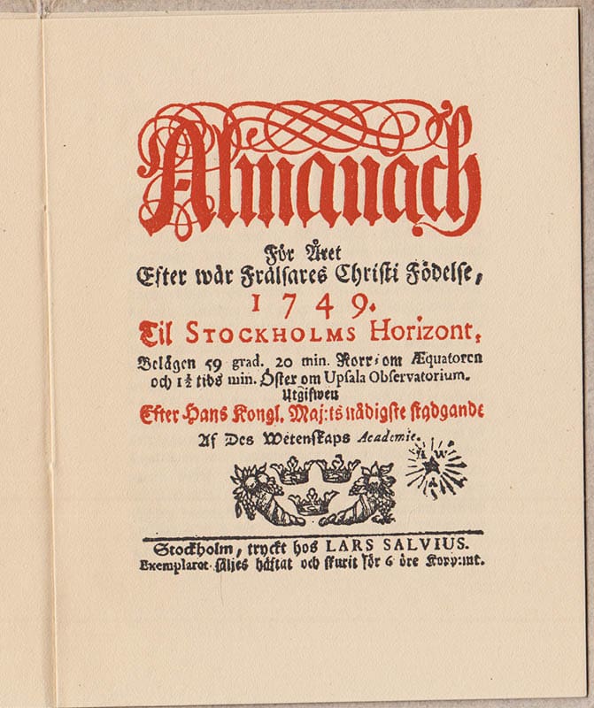 Carl von Linné : Beskrifning om öl