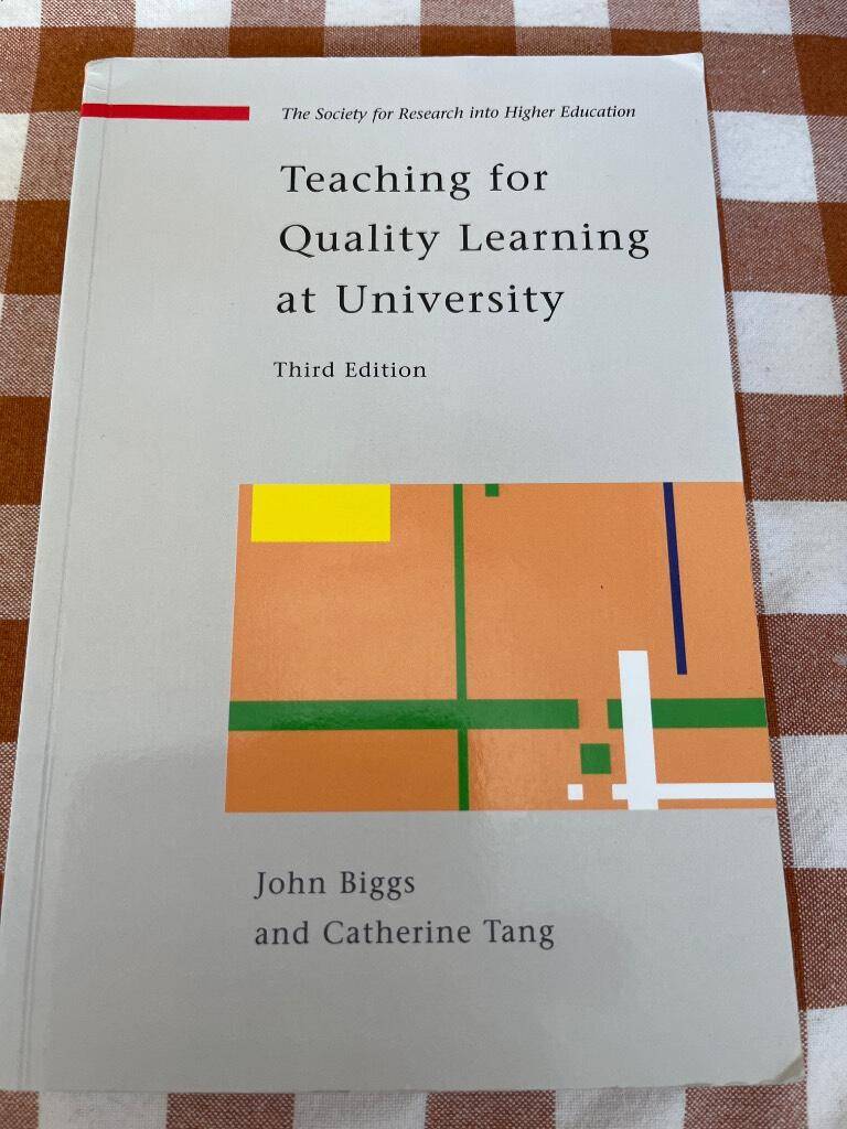 Catherine Tang : Teaching for quality learning at university