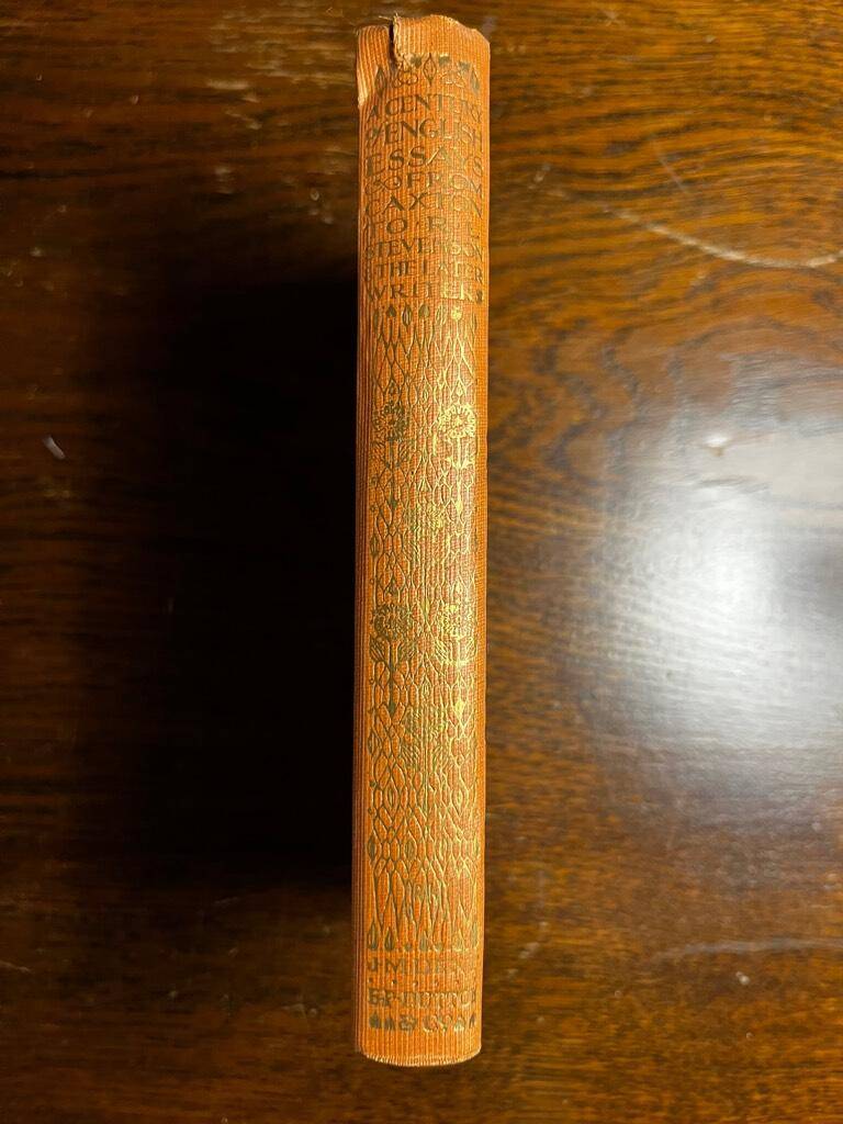 Caxton ; R. L. Stevenson : A Century of English essays