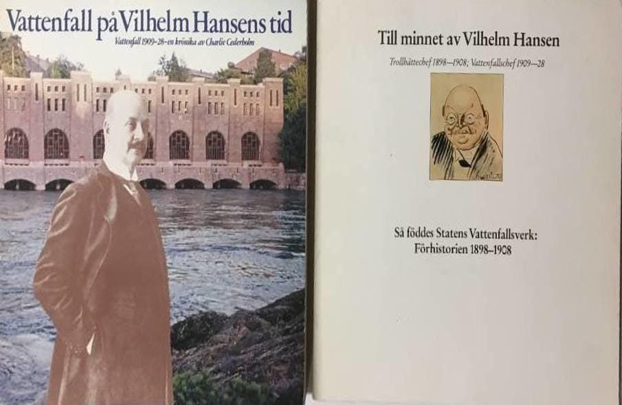 Cederholm, Charlie ; Statens vattenfallsverk : 2 böcker