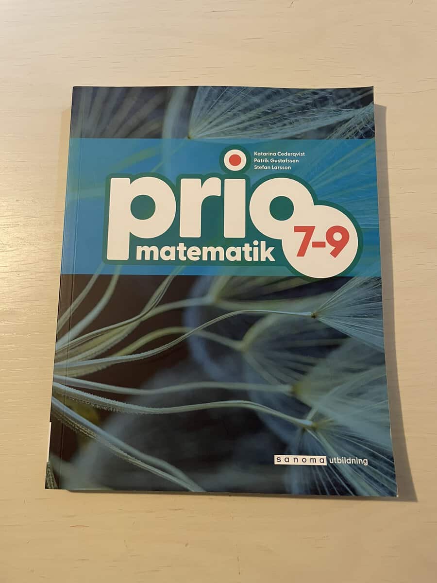 Cederqvist, Katarina, Gustafsson, Patrik, Larsson, Stefan : Prio matematik 7-9