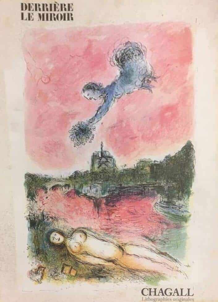 CHAGALL - Derriere le miroir, nr 246 1981