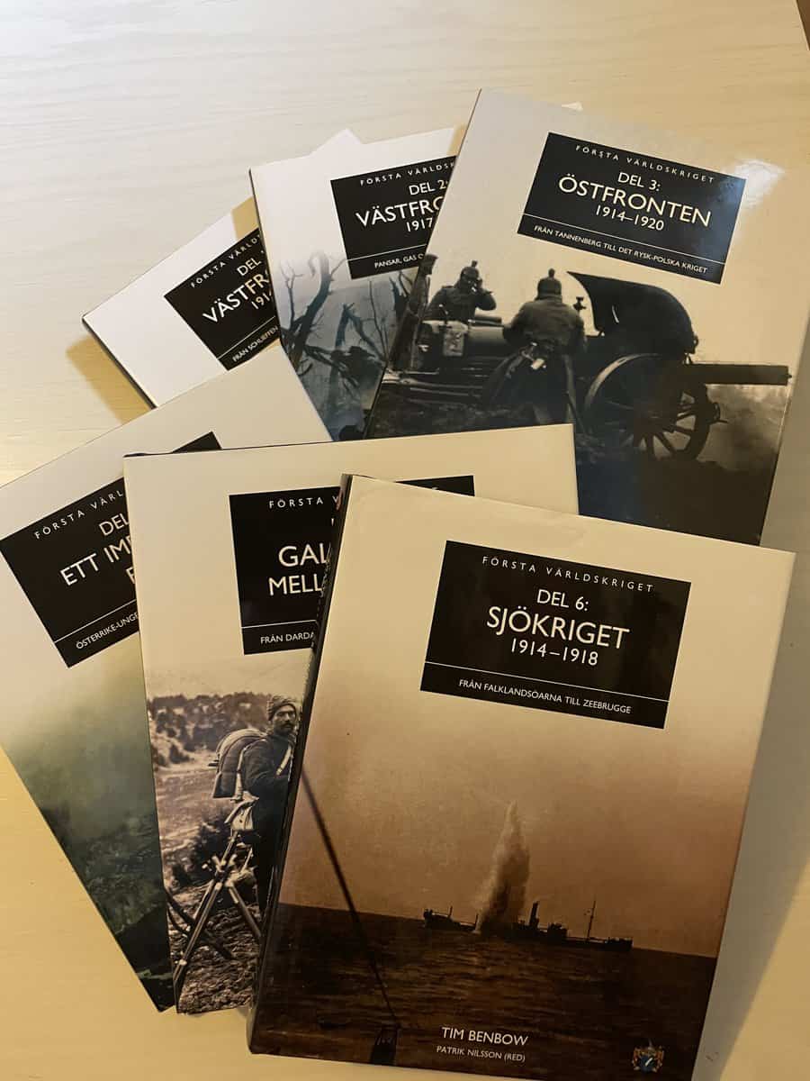 Charles J. Esdaile : Första Världskriget, del 1-6 (komplett)