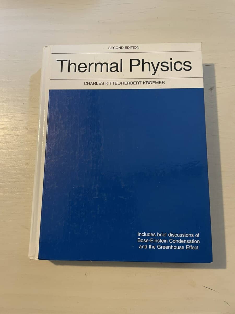 Charles Kittel : Thermal physics