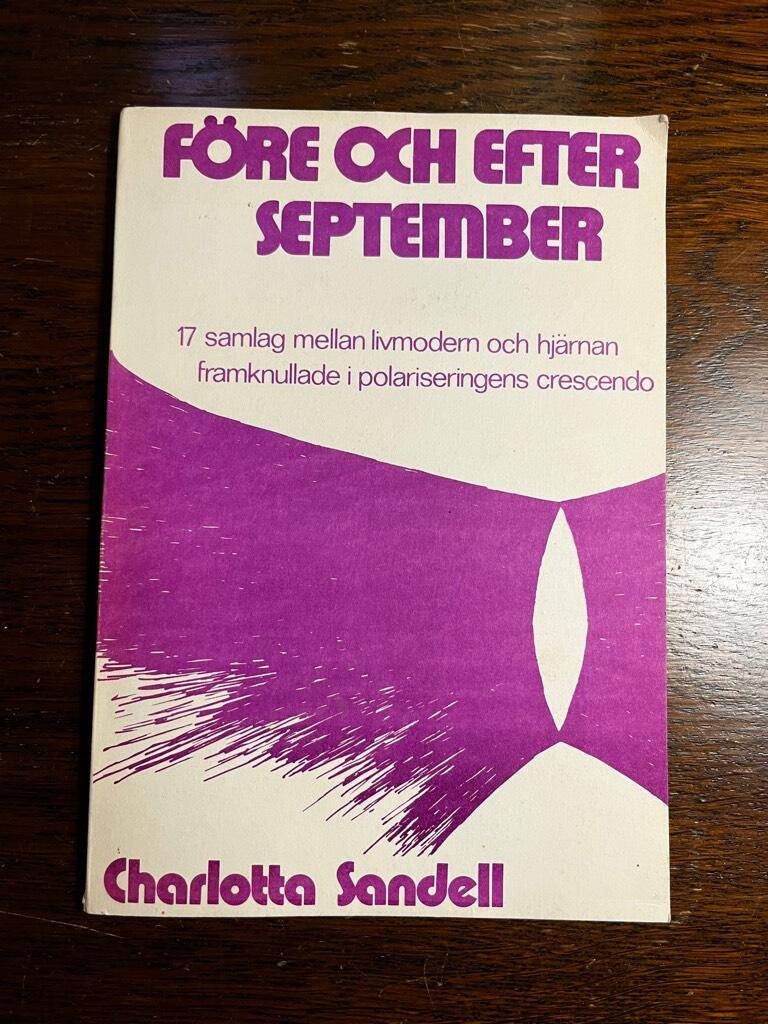 Charlotta Sandell : Före och efter september