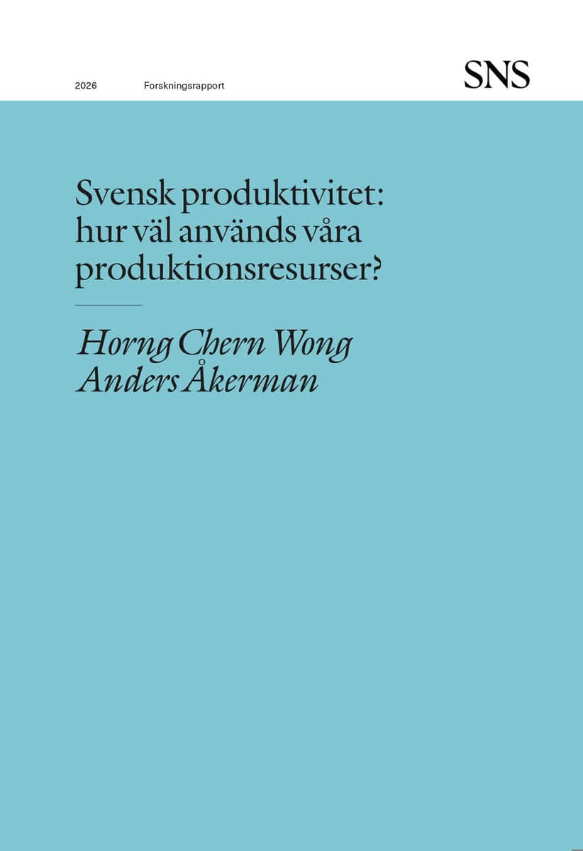 Chern Wong, Horng ; Åkerman, Anders : Svensk produktivitet