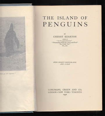 Cherry Kearton : The Island of Penguins