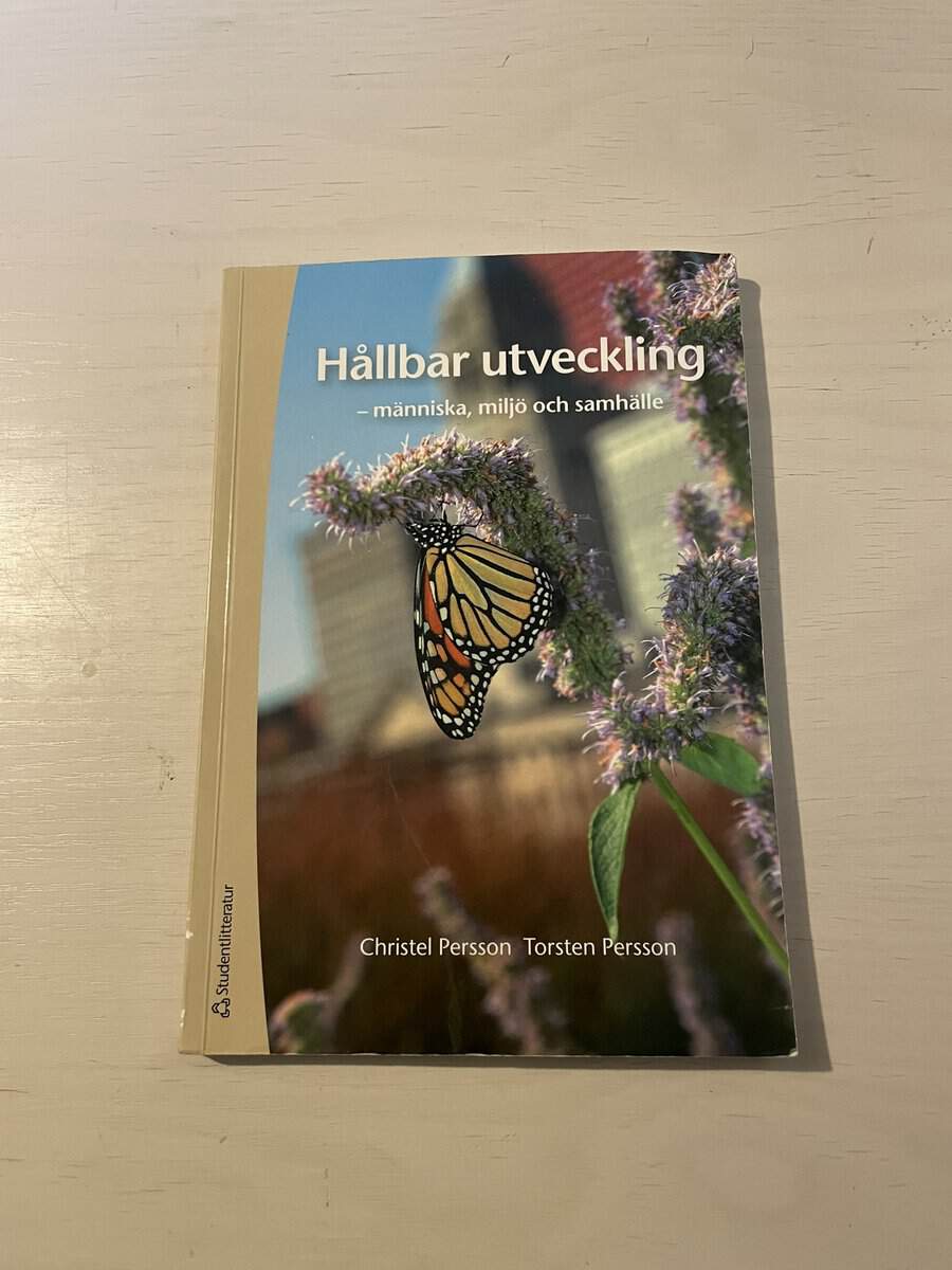 Christel Persson : Hållbar utveckling