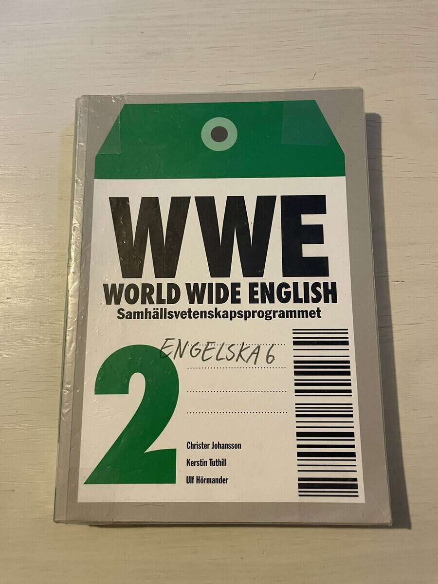 Christer Johansson : World wide English 2 - Samhällsvetenskapsprogrammet