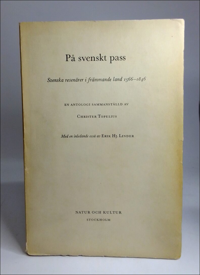 Christer Topelius : På svenskt pass