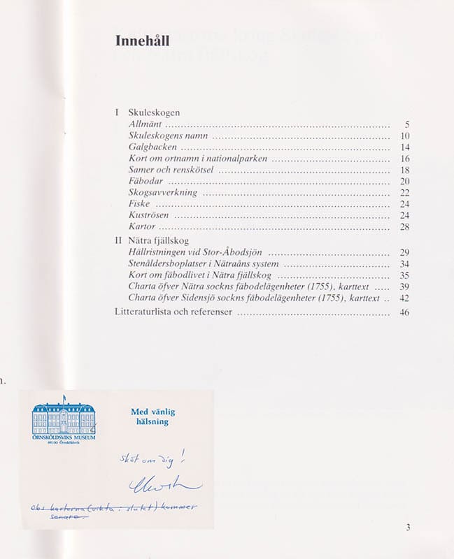 Christer Westerdahl : Kulturhistoria kring Skuleskogen och Nätra fjällskog