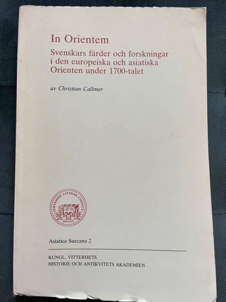 Christian Callmer : In Orientem
