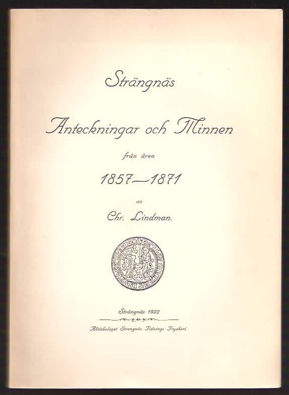 Christian Lindman : Strängnäs