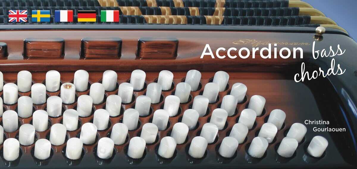 Christina Gourlaouen : Accordion Bass Chords, reviderad och utökad utgåva