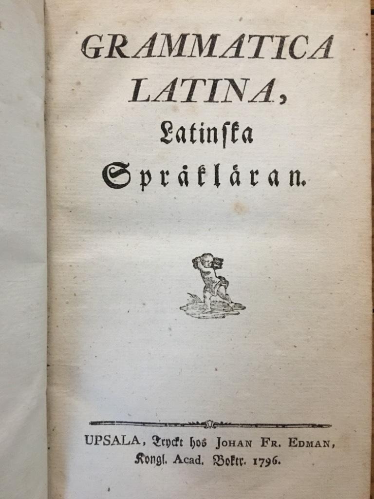 Christopher Dahl : Grammatica latina