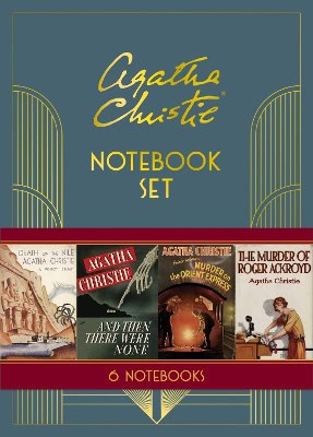 Chronicle Books : Agatha Christie Notebook Set
