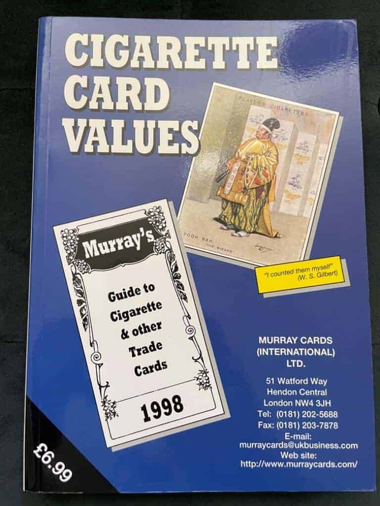 Cigarette Card Values 1998