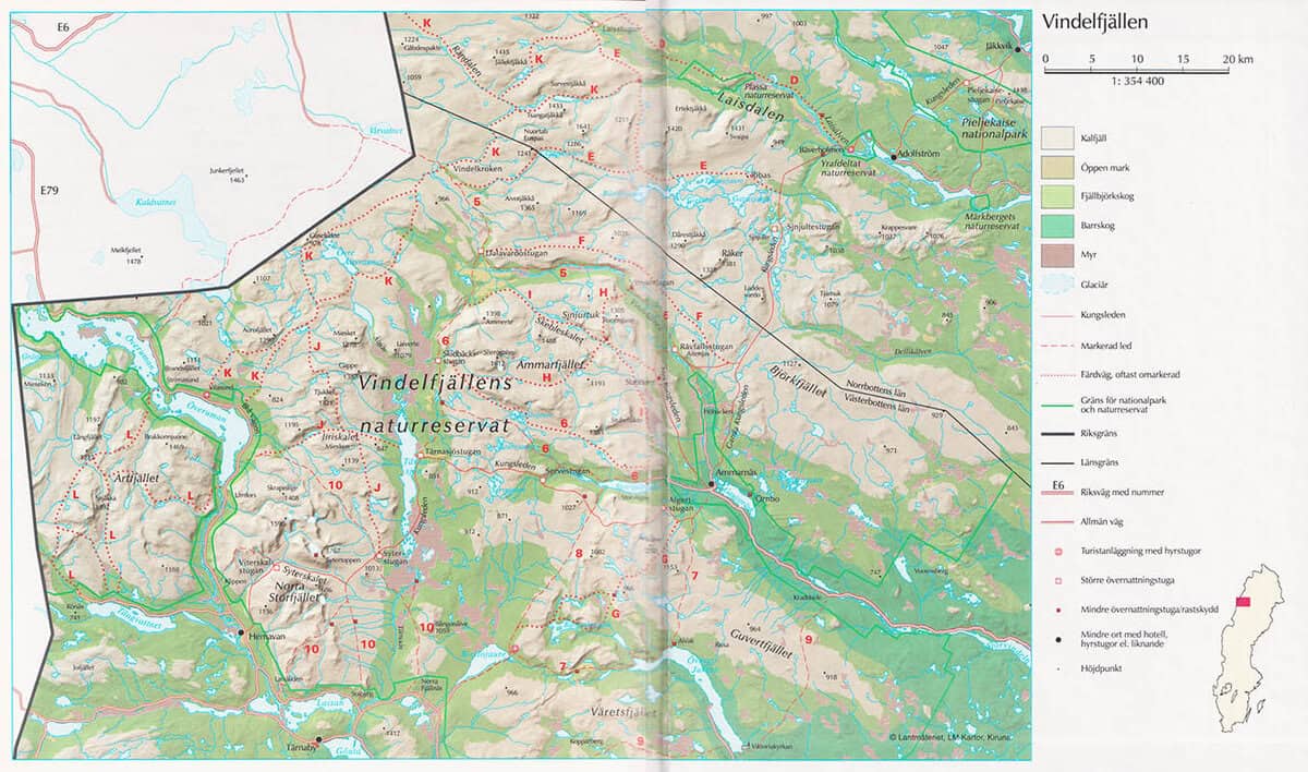 Claes Grundsten : Vandra Kungsleden och andra färdvägar