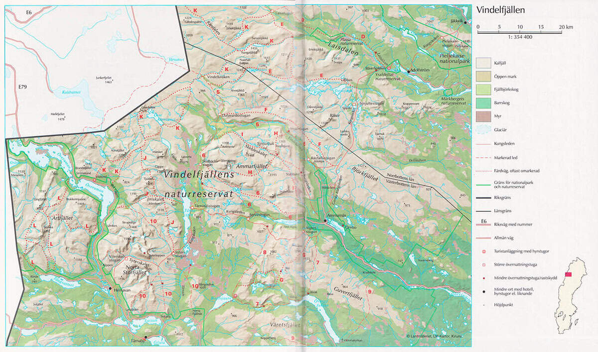 Claes Grundsten : Vandra Kungsleden och andra färdvägar