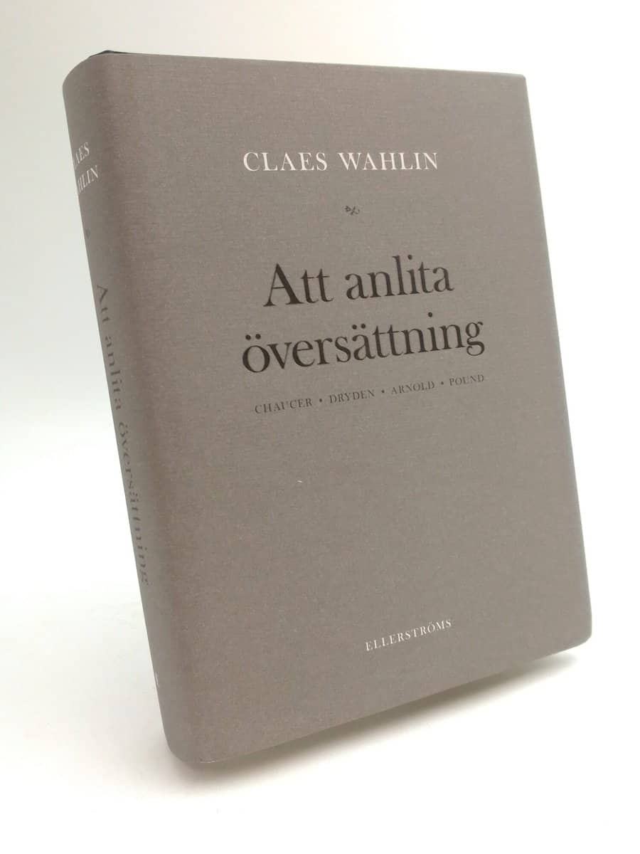 Claes Wahlin : Att anlita översättning