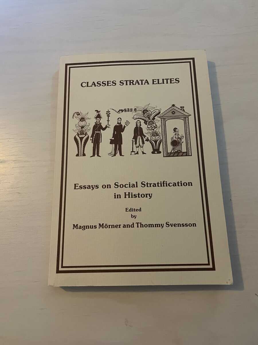 Classes, strata and elites