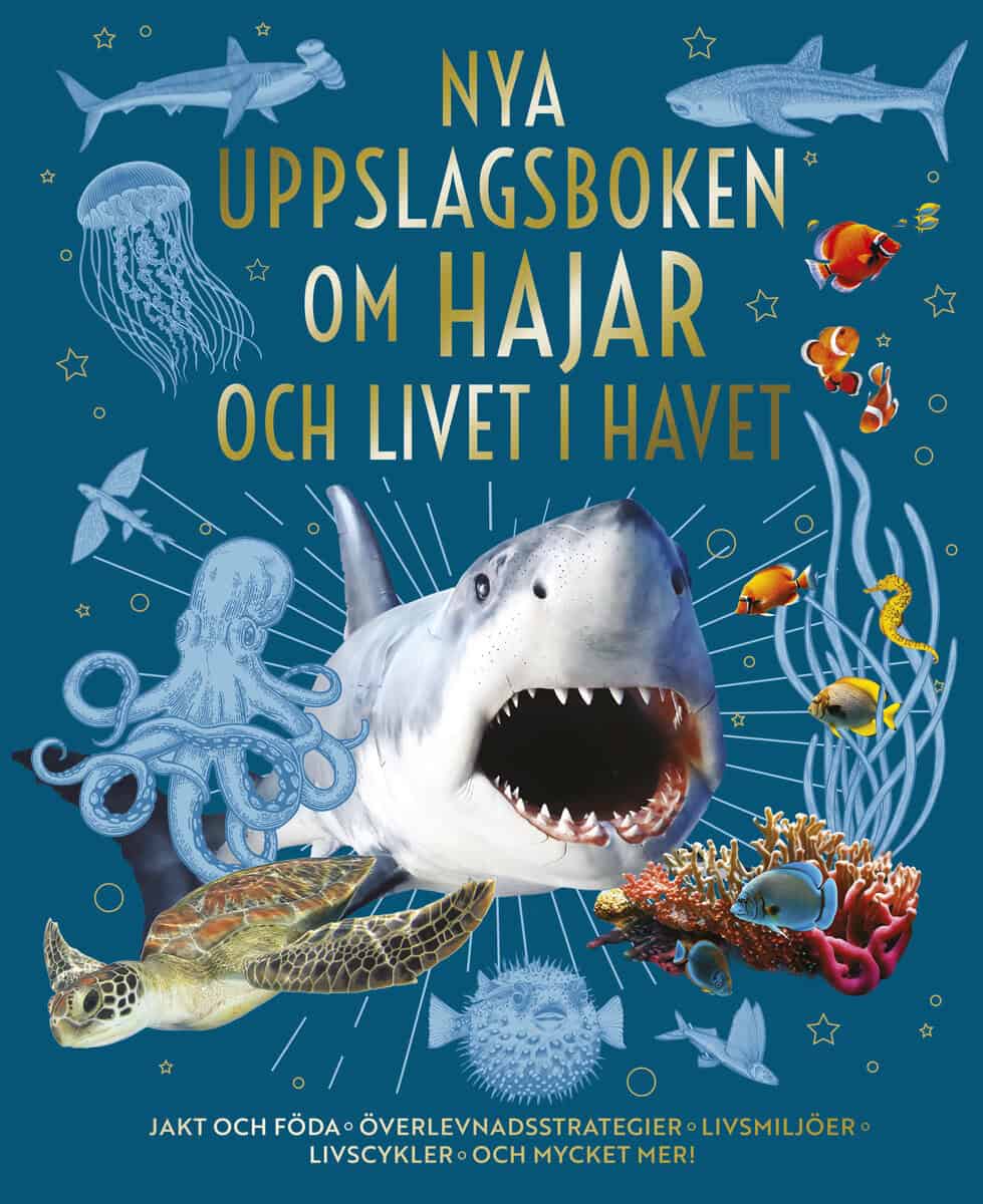Claudia Martin : Nya uppslagsboken om hajar och livet i havet