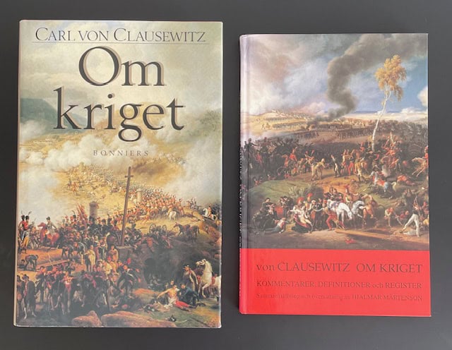 Clausewitz, Carl von ; : Om kriget (samt) Kommentarer, definitioner och register.