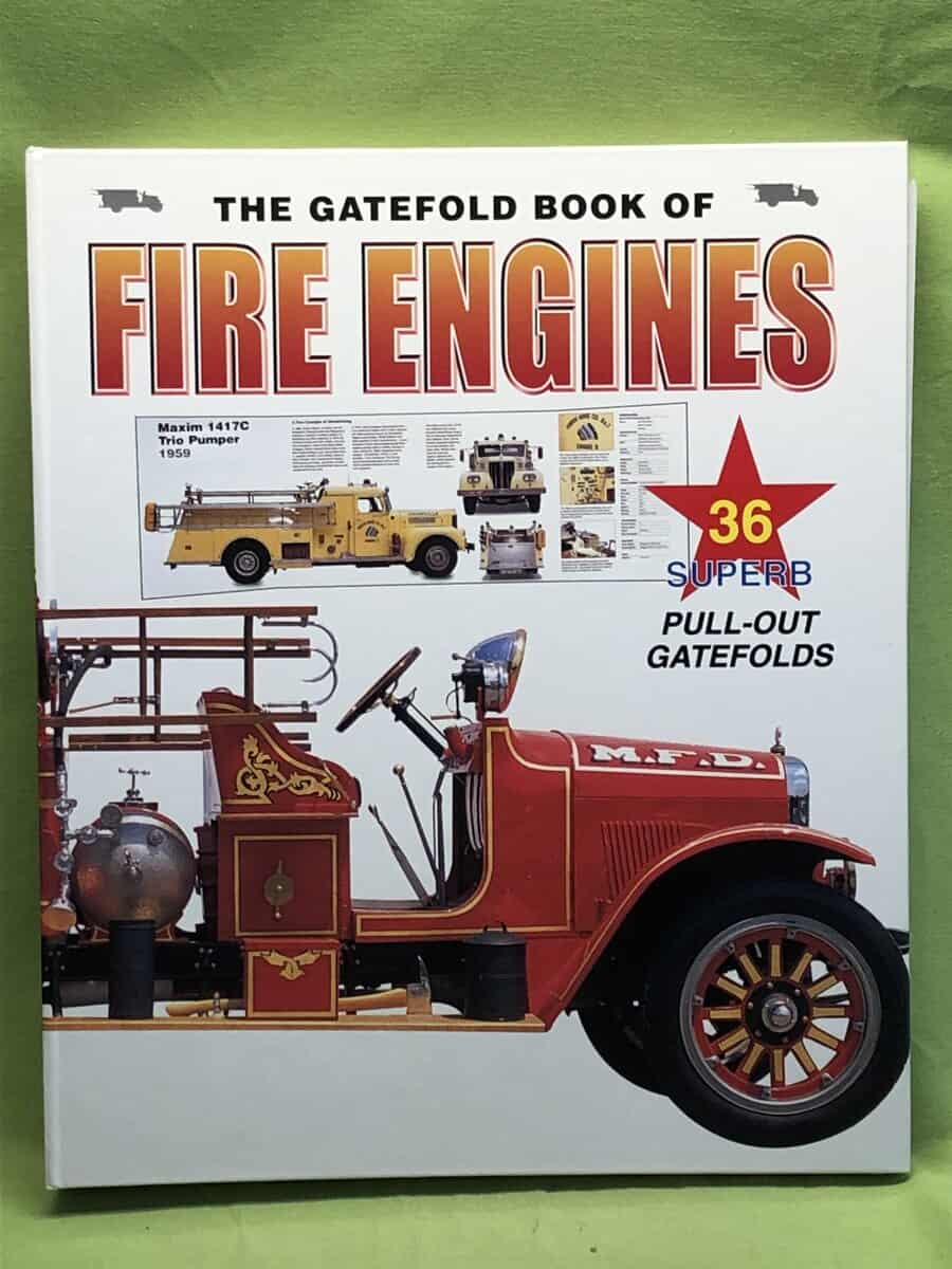 Clifford T Jones : Gatefold Book of Fire Engines