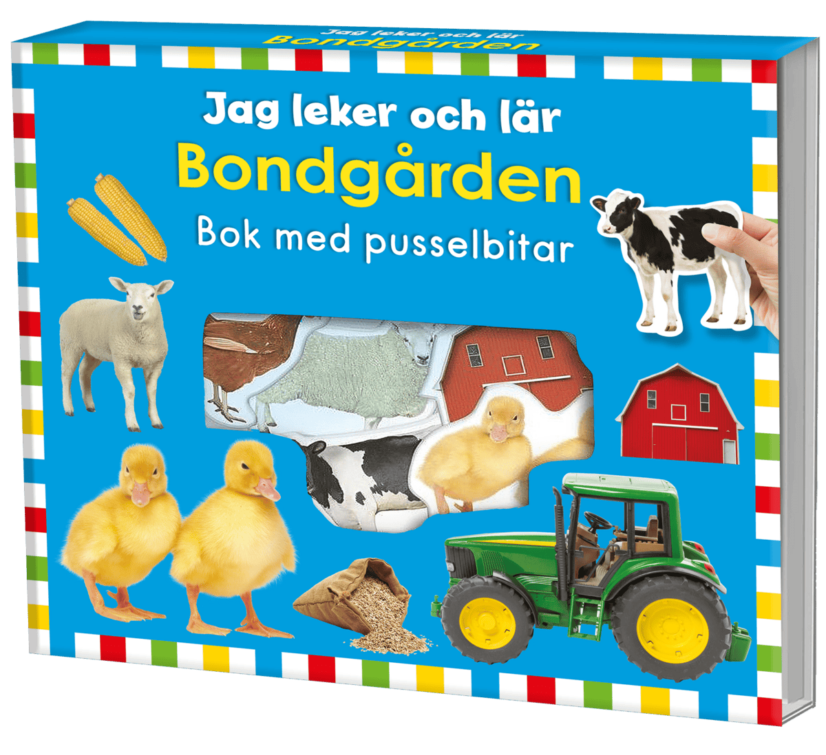 Cockayne, Hannah ; Oliver, Amy ; Boultwood, Ellie | BONDGÅRDEN - BOK MED PUSSELBITAR