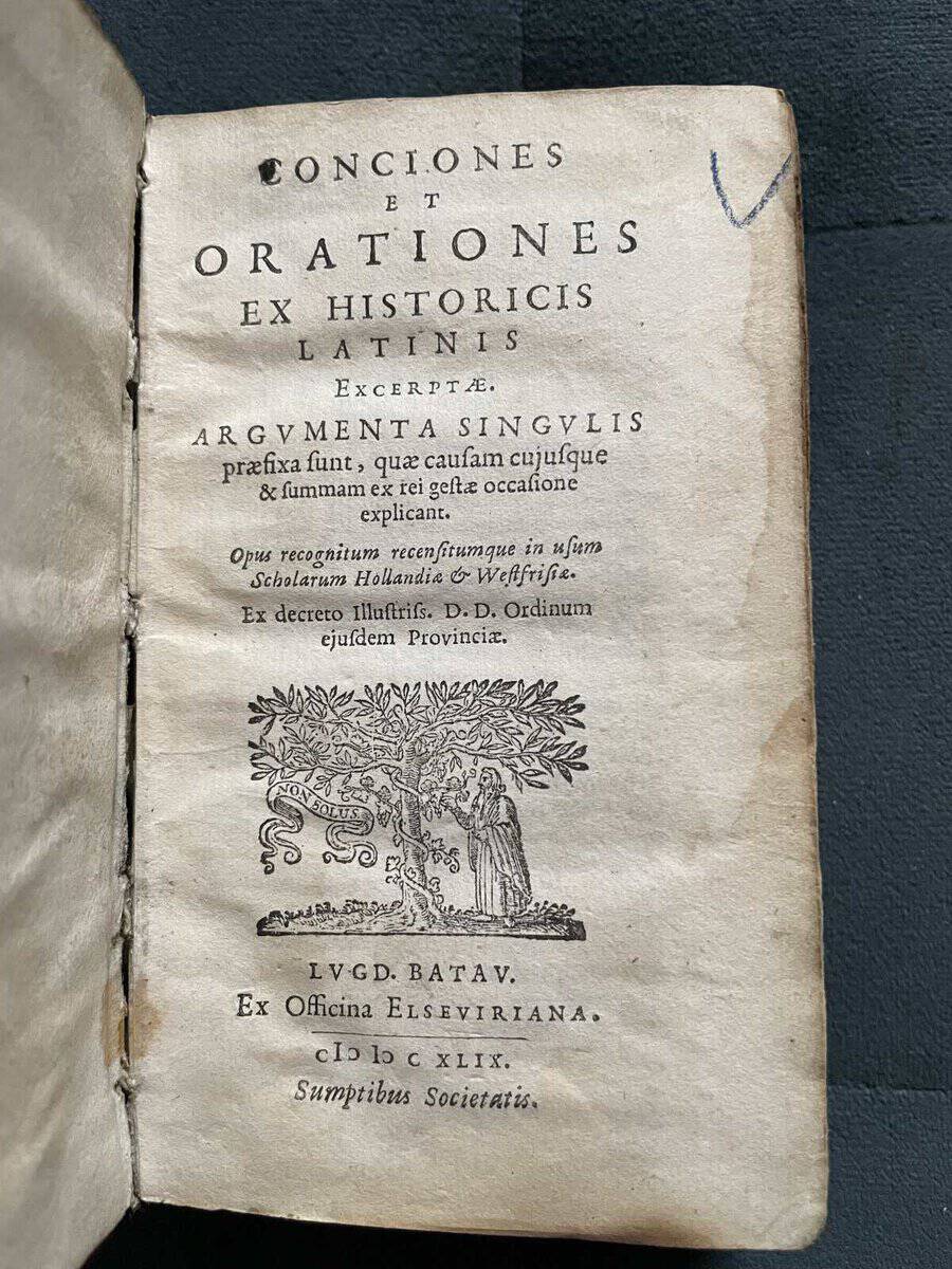 Conciones et orationes ex historicis latinis excerptæ. Argvmenta singvlis præfixa sunt, ..