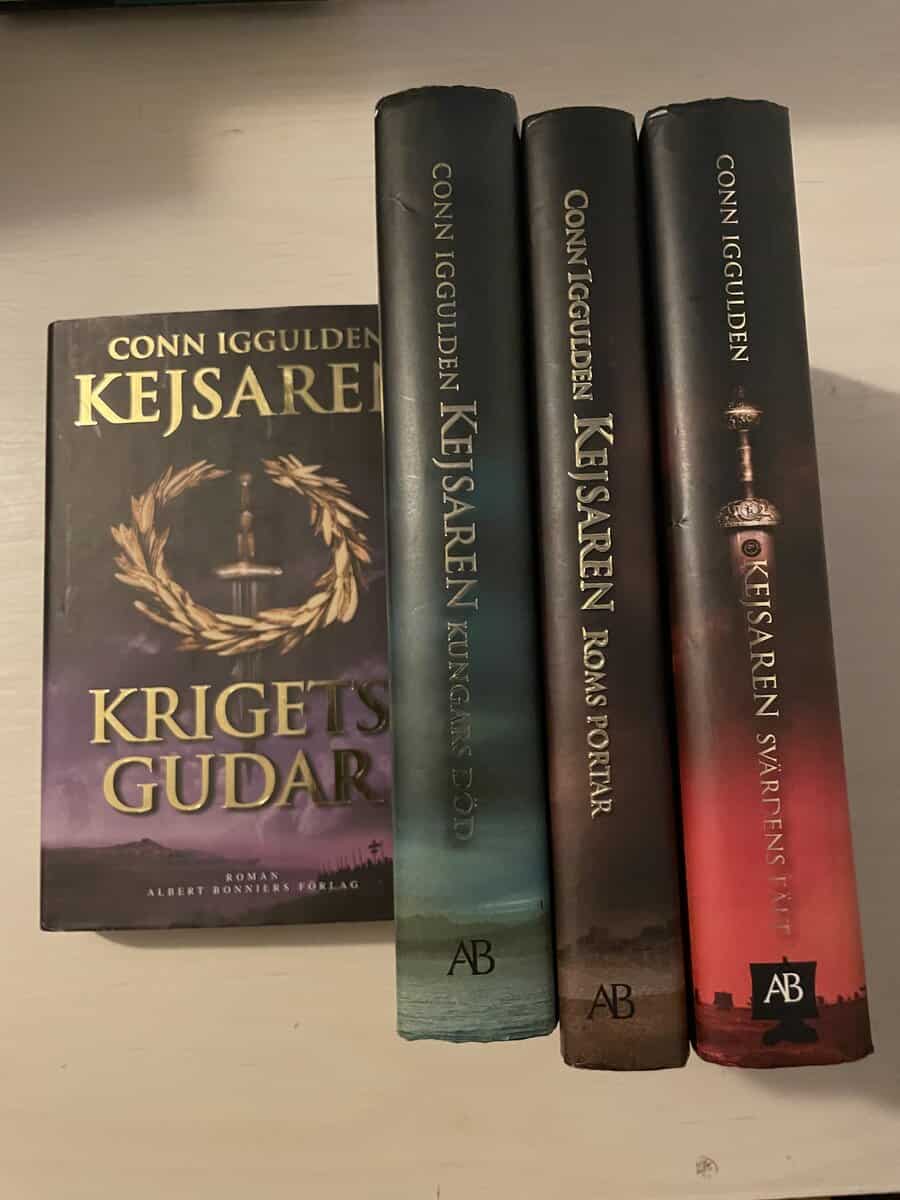 Conn Iggulden : Kejsaren 1-4 - Hela serien - Roms portar - Kungars död - Svärdens fält - Krigets gudar