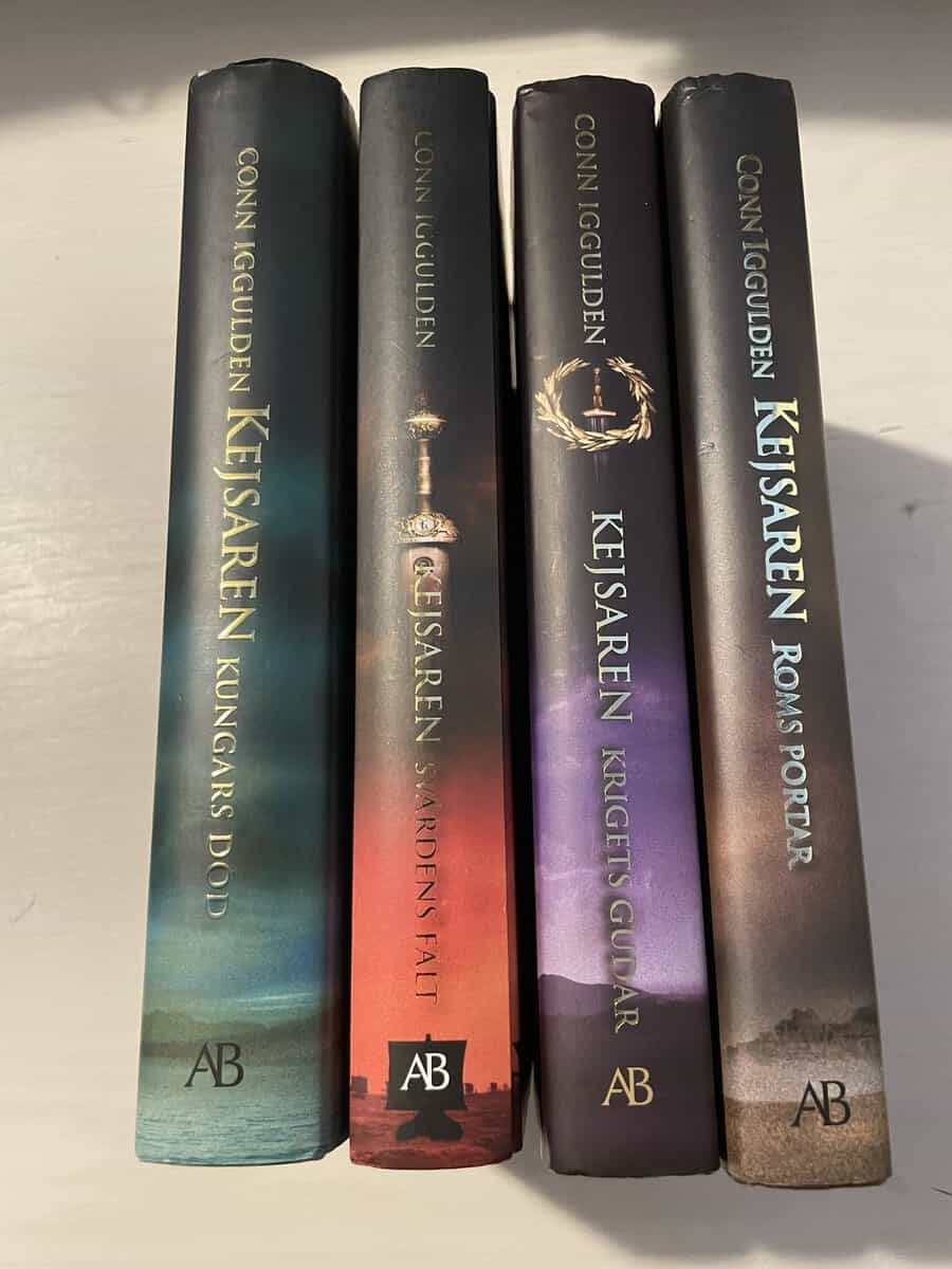 Conn Iggulden : Kejsaren 1-4 - Hela serien - Roms portar - Kungars död - Svärdens fält - Krigets gudar