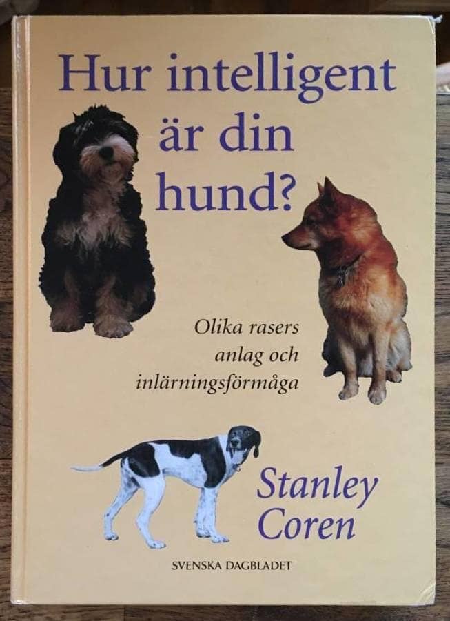 Coren, Stanley ; Binett, Lillemor ; Svenska dagbladet : Hur intelligent är din hund?