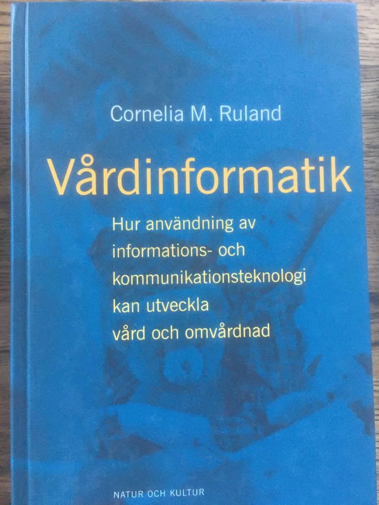 Cornelia M Ruland : Vårdinformatik