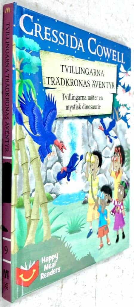 Cressida Cowell : Tvillingarna möter en mystisk dinosaurie - Tvillingarna Trädkronas äventyr