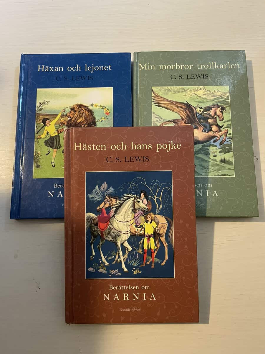 C.S. Lewis : Berättelsen om Narnia 1-3 - Min morbror trollkarlen - Häxan och lejonet - Hästen och hans pojke