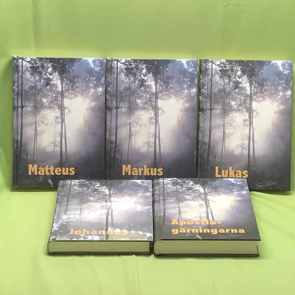 D. Thomas Lancaster : Matteus, Markus , Lukas, Johannes, Apostlagärningarna 1-5 (5band)